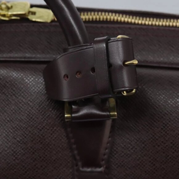 LOUIS VUITTON Taiga Kendall PM Boston Bag Acajou M30126 LV Auth yk17762 - Picture 12 of 15